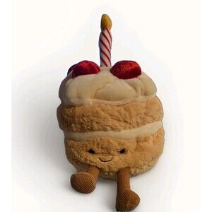 Jellycat Amuseables BIRTHDAY CAKE Brand New With Tags!